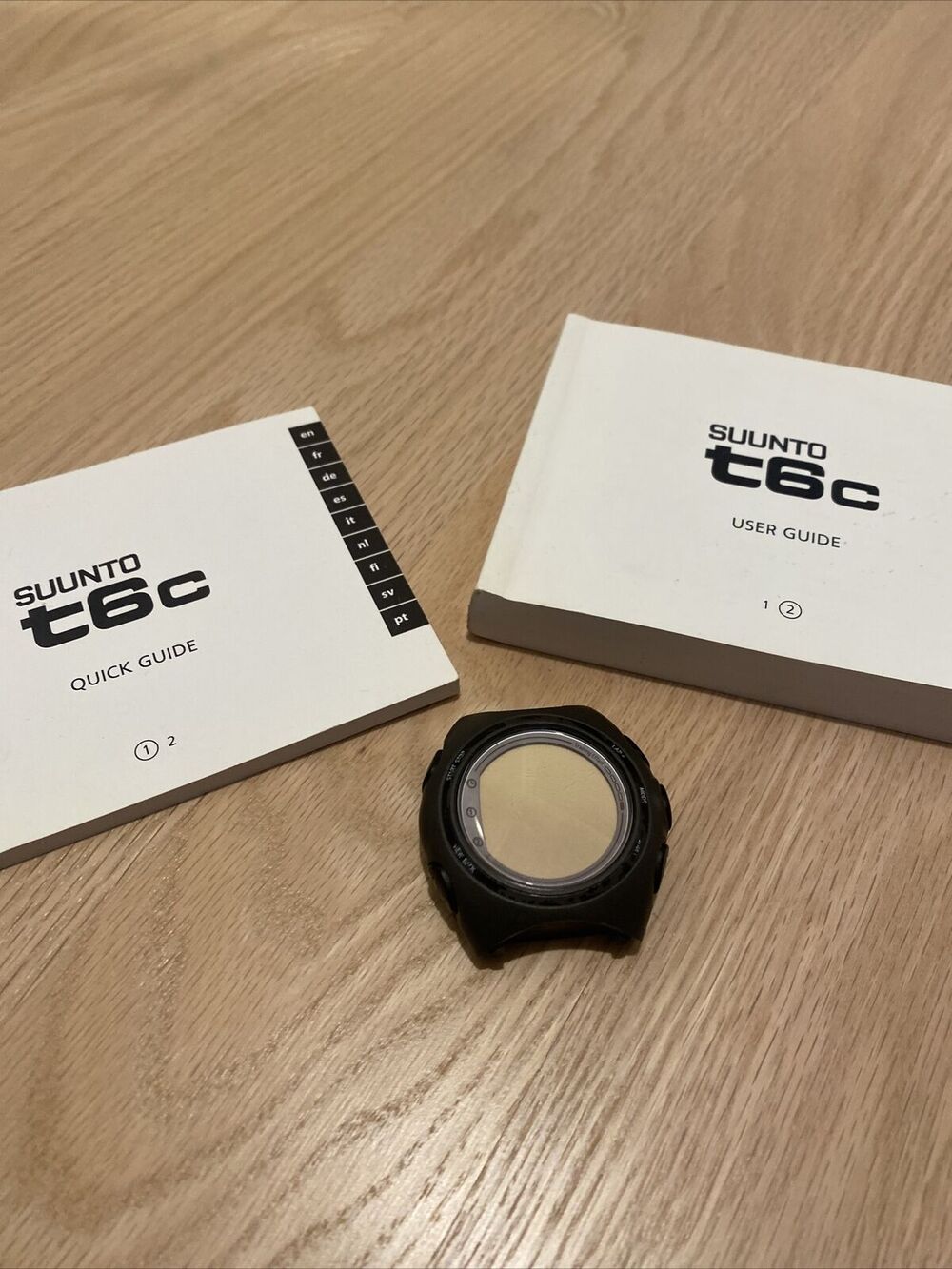 Suunto t6c Watch (Needs Band) With User Guide & Quick Guide